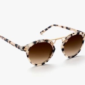 KREWE St. Louis Sunglasses in 24K Matte Oyster Tortoise
